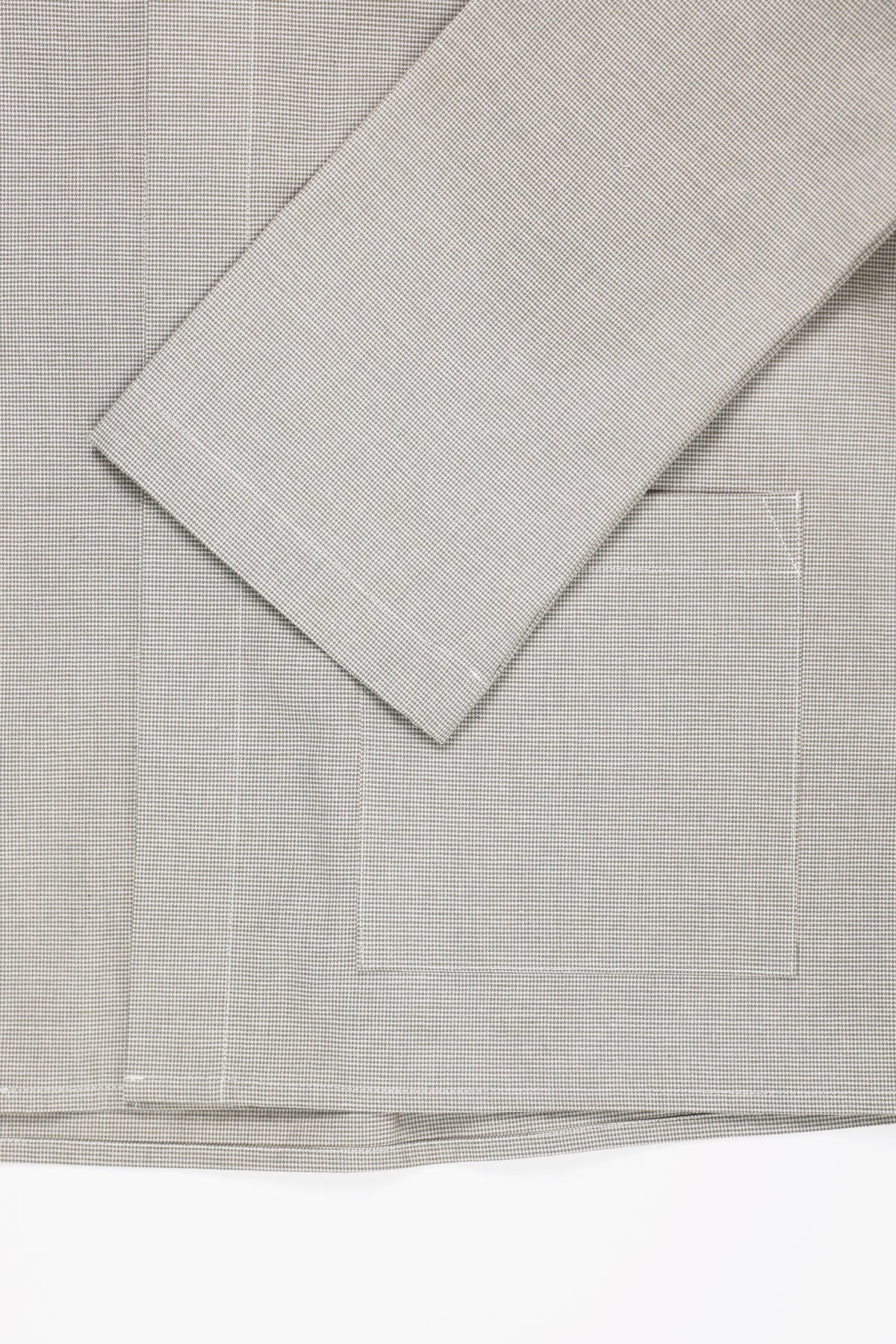 William Frederick - Cafe Shirt - Cream/Sage Check - Canoe Club