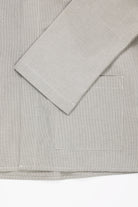 William Frederick - Cafe Shirt - Cream/Sage Check - Canoe Club