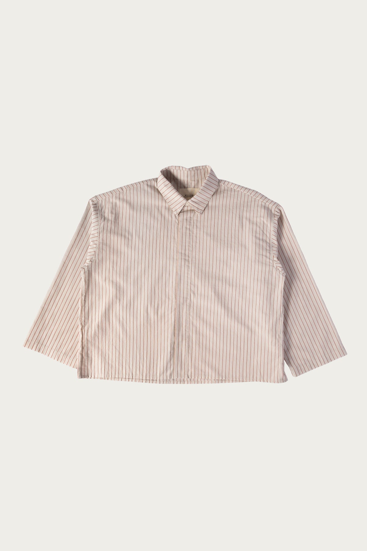 William Frederick - Cafe Shirt - Tomato Stripe - Canoe Club