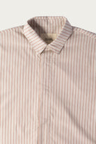 William Frederick - Cafe Shirt - Tomato Stripe - Canoe Club