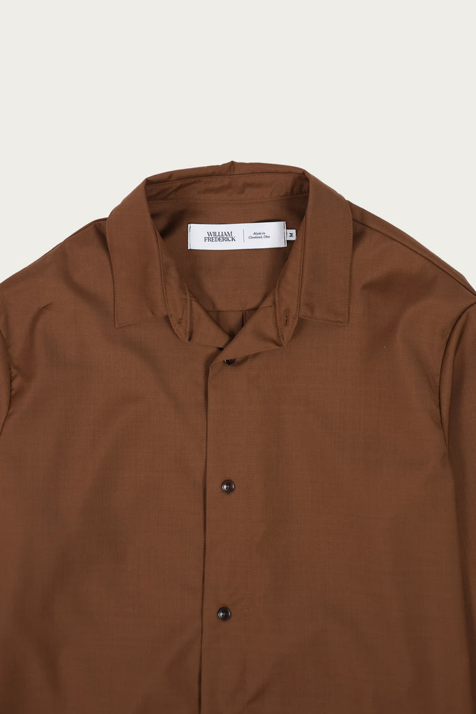 William Frederick - Office Shirt - Chocolate - Canoe Club