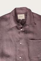 William Frederick - Office Shirt - Mauve Linen - Canoe Club