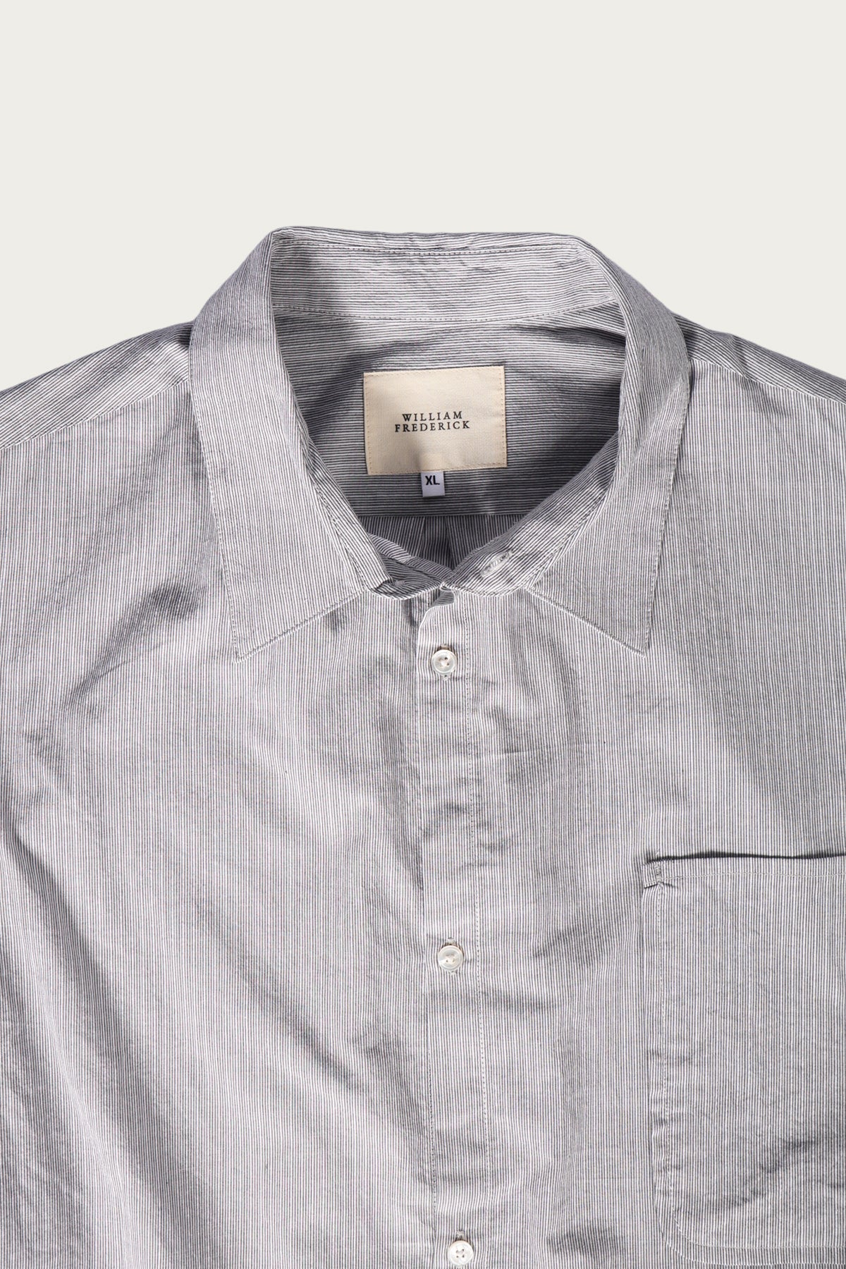 William Frederick - Office Shirt - Slate Cordlane - Canoe Club