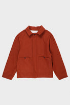 William Frederick - Studio Jacket - Rust Melton - Canoe Club