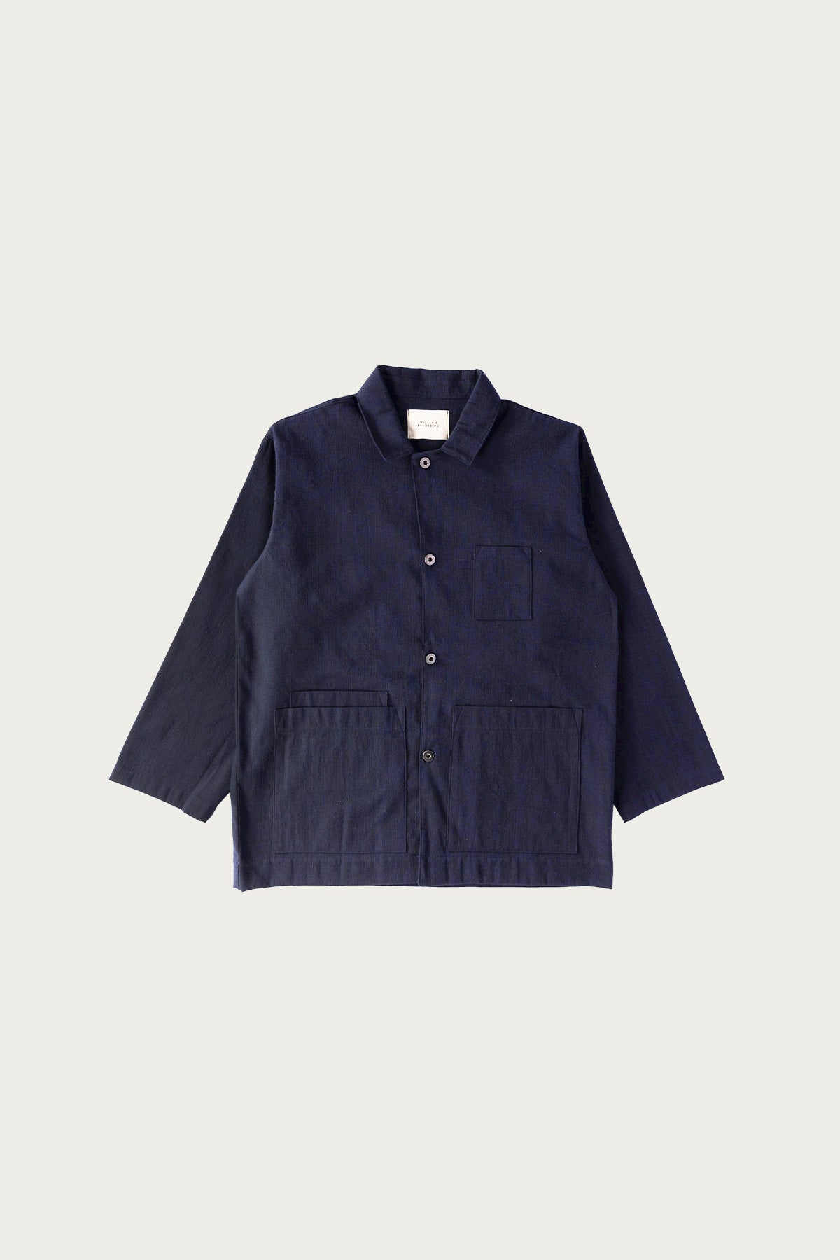 William Frederick - Studio Jacket - Yarn Dyed Ink/Black - Canoe Club