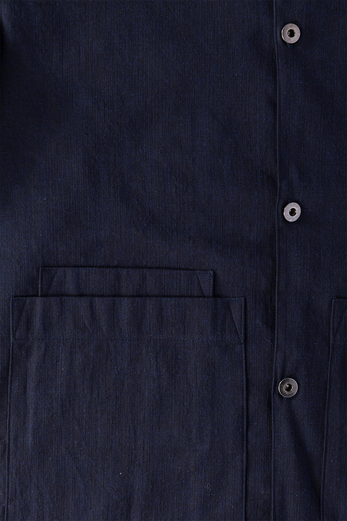 William Frederick - Studio Jacket - Yarn Dyed Ink/Black - Canoe Club