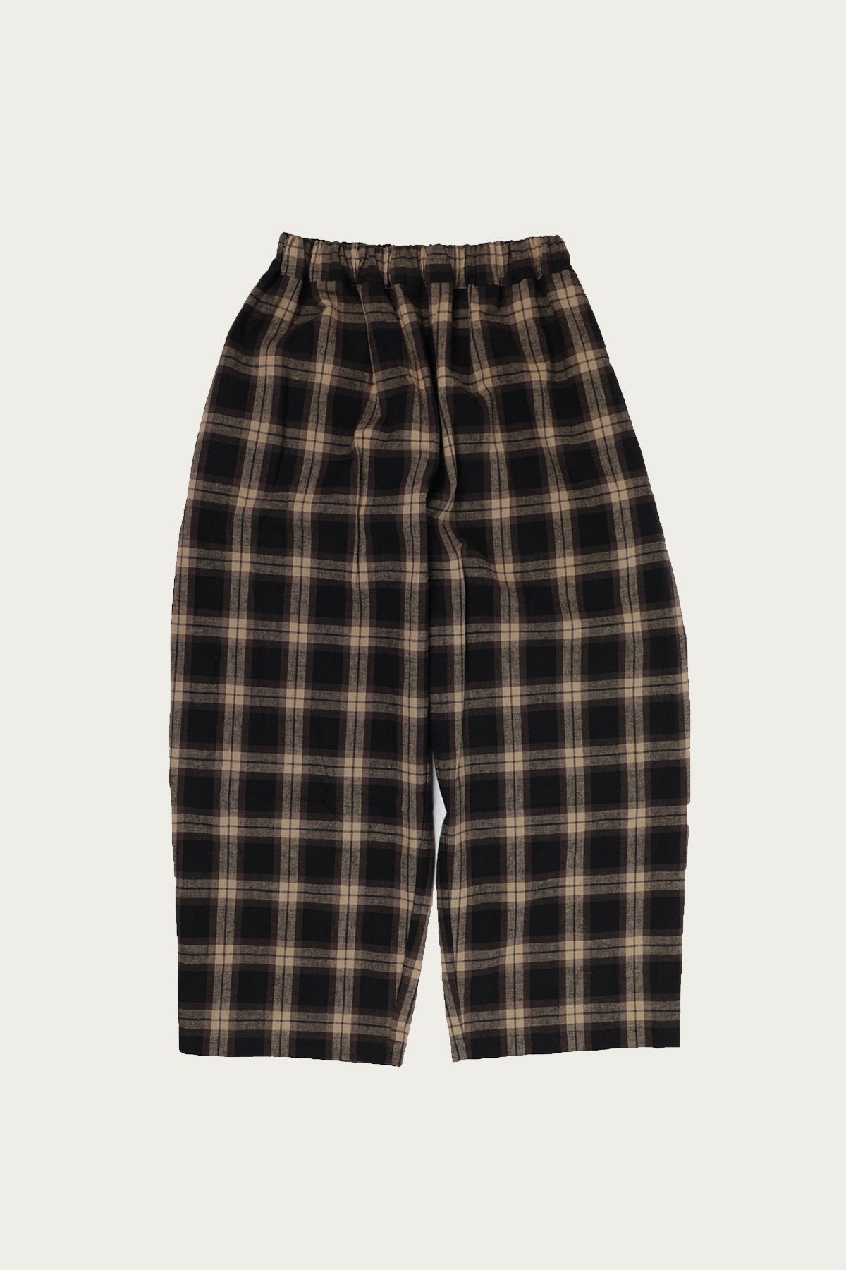 William Frederick - Studio Pant - Black/Brown Tan Plaid - Canoe Club