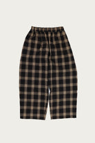 William Frederick - Studio Pant - Black/Brown Tan Plaid - Canoe Club