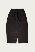 William Frederick - Studio Pant - Black Irish Linen - Canoe Club
