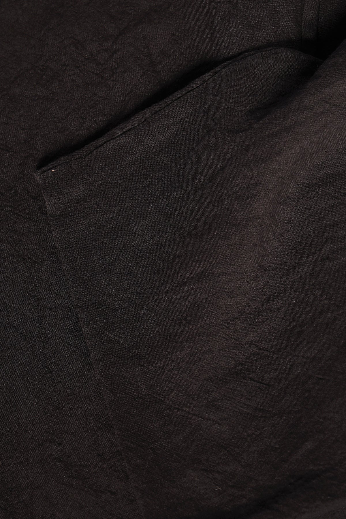 William Frederick - Studio Pant - Black Irish Linen - Canoe Club