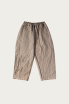 William Frederick - Studio Pant - Grey Beige Cotton Linen Buff Cloth - Canoe Club