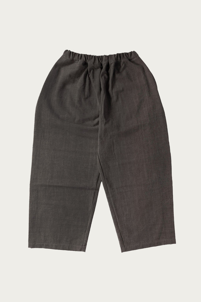 William Frederick - Studio Pant - Sumi Ink Dyed Slub Cotton - Canoe Club