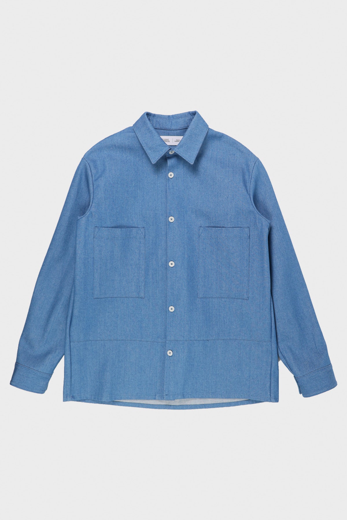 William Frederick - Studio Shirt - Blue Japanese Denim - Canoe Club