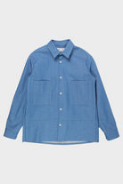 William Frederick - Studio Shirt - Blue Japanese Denim - Canoe Club