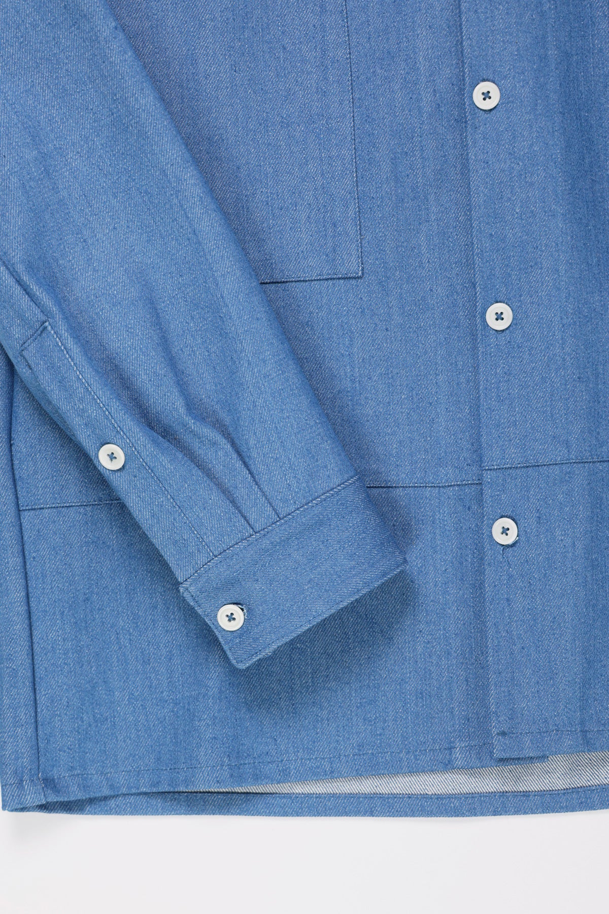 William Frederick - Studio Shirt - Blue Japanese Denim - Canoe Club