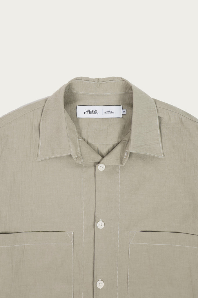 William Frederick - Studio Shirt - Sage - Canoe Club