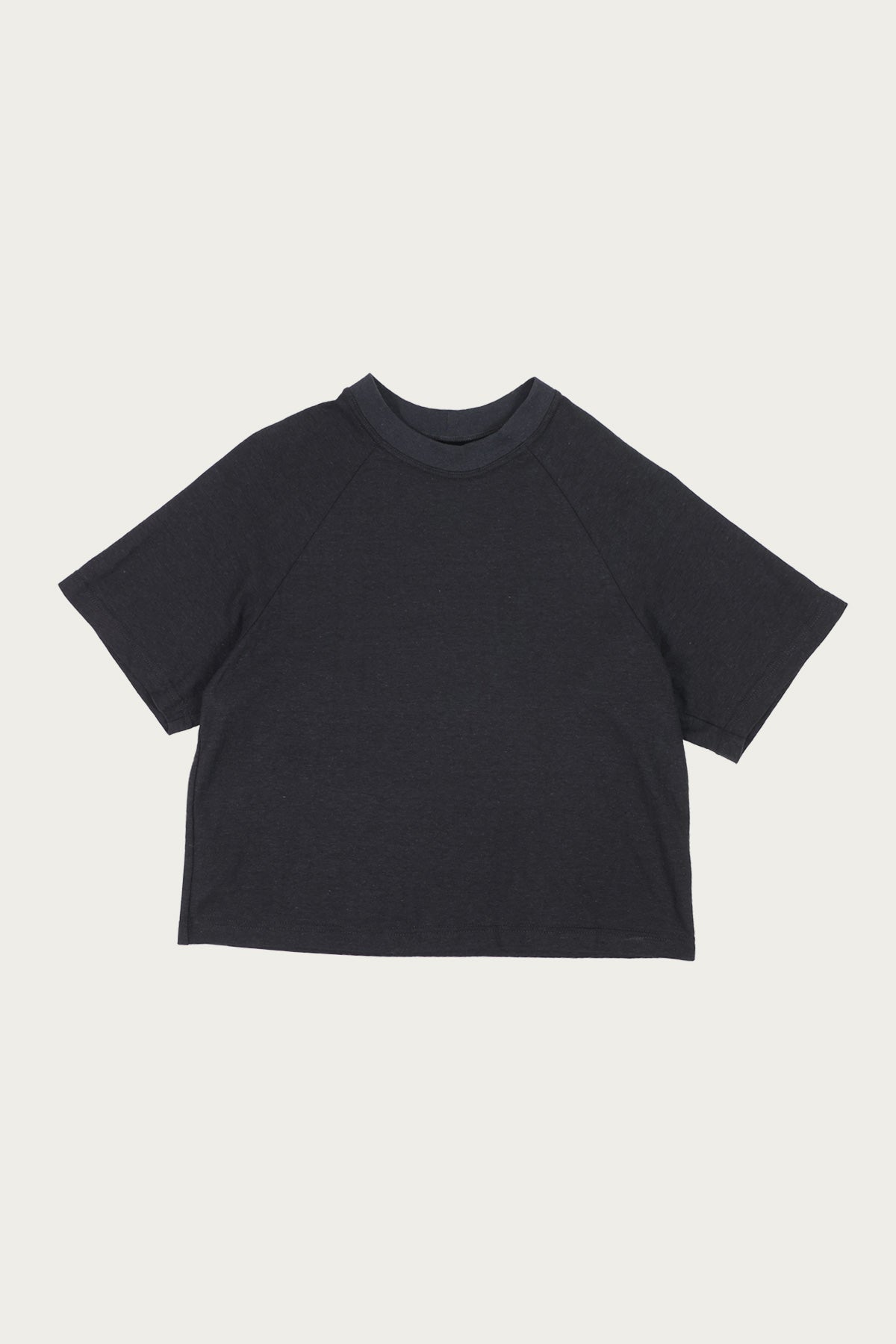 William Frederick - Studio Tee (Raglan) - Black - Canoe Club