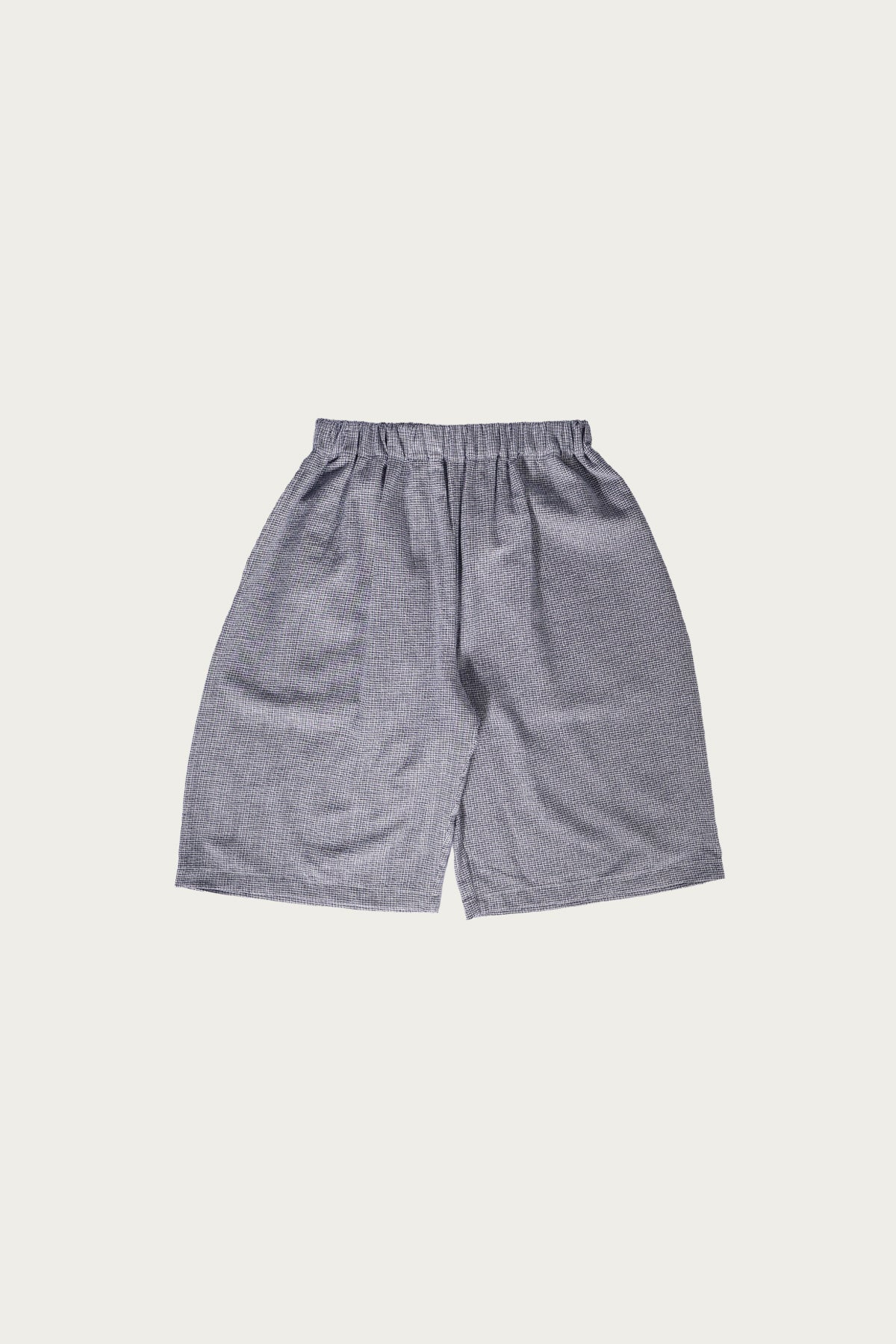 William Frederick - Summer League Short - Navy & Cream Plaid - Canoe Club