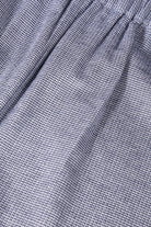 William Frederick - Summer League Short - Navy & Cream Plaid - Canoe Club