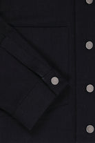 William Frederick - Cafe Jacket - Black Denim - Canoe Club
