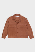 William Frederick - Cafe Jacket - Rust Silk Matka - Canoe Club
