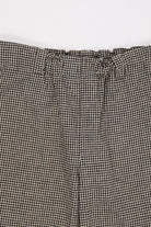 William Frederick - House Pant - Black and Tan Gingham - Canoe Club
