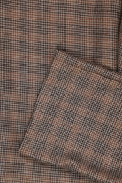 William Frederick - House Pant - Brown and Tan Hounstooth Plaid - Canoe Club