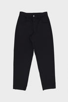 William Frederick - Studio Pant - Black Denim - Canoe Club