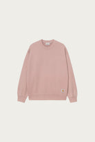Carhartt Work In Progress - Chalk Wash Hudson Sweat - Daphne - Canoe Club