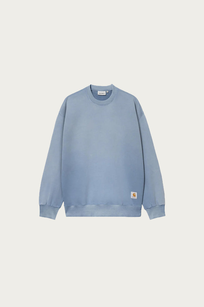 Carhartt Work In Progress - Chalk Wash Hudson Sweat - Sorrent - Canoe Club