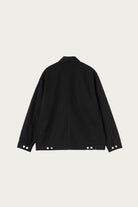 Carhartt Work In Progress - Drewe Chore Coat - Black Rinsed - Canoe Club