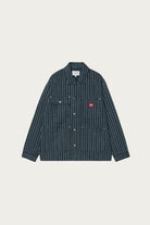 Carhartt Work In Progress - Drewe Chore Coat - Heart Pinstripe/Ink - Canoe Club