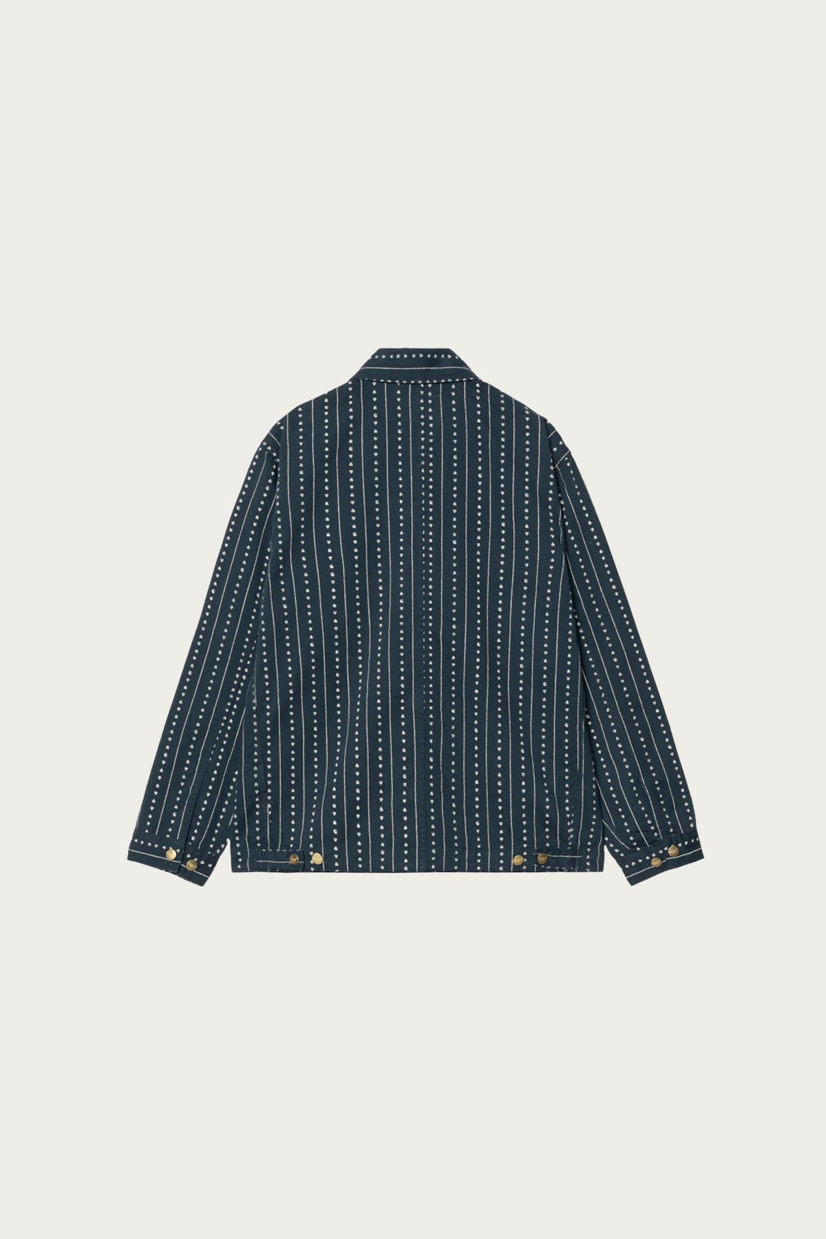 Carhartt Work In Progress - Drewe Chore Coat - Heart Pinstripe/Ink - Canoe Club