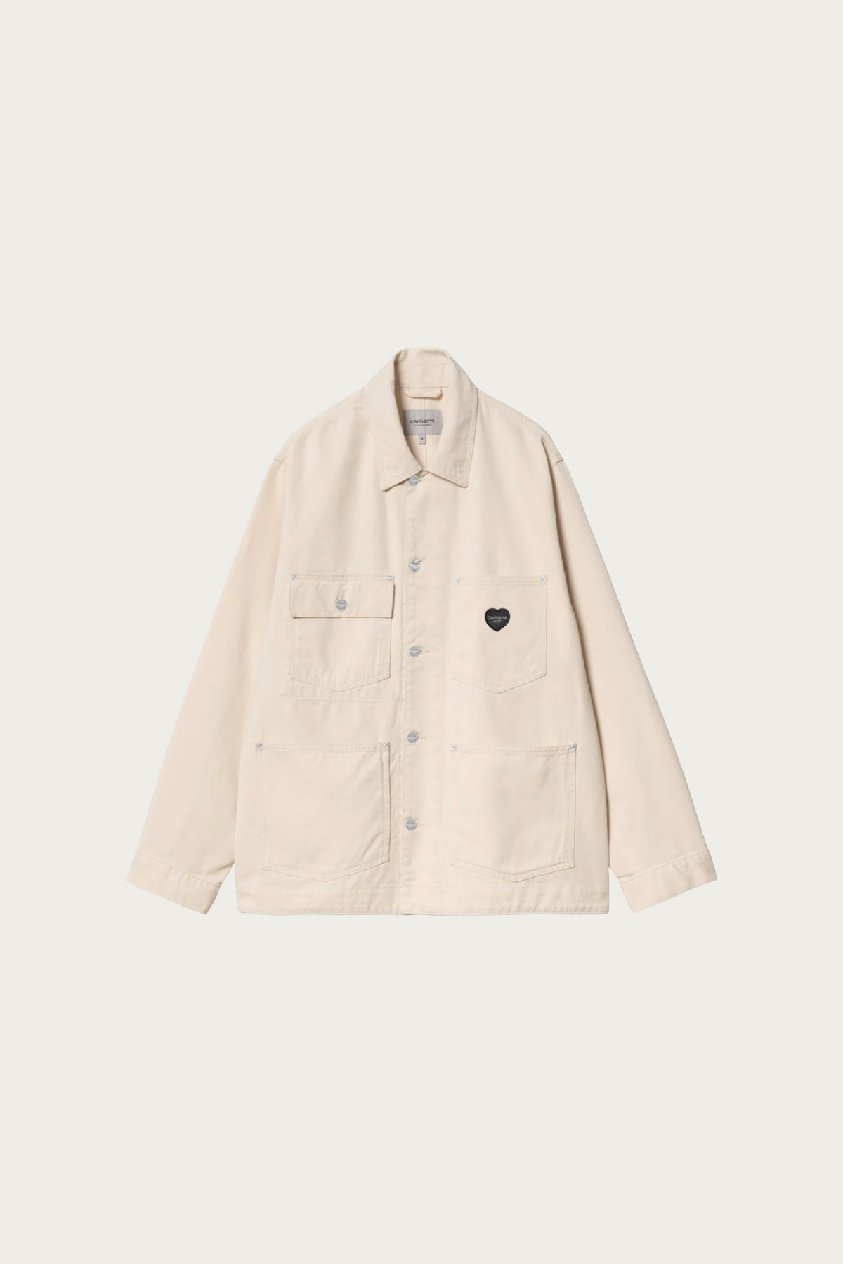 Carhartt Work In Progress - Drewe Chore Coat - Natural Rinsed - Canoe Club
