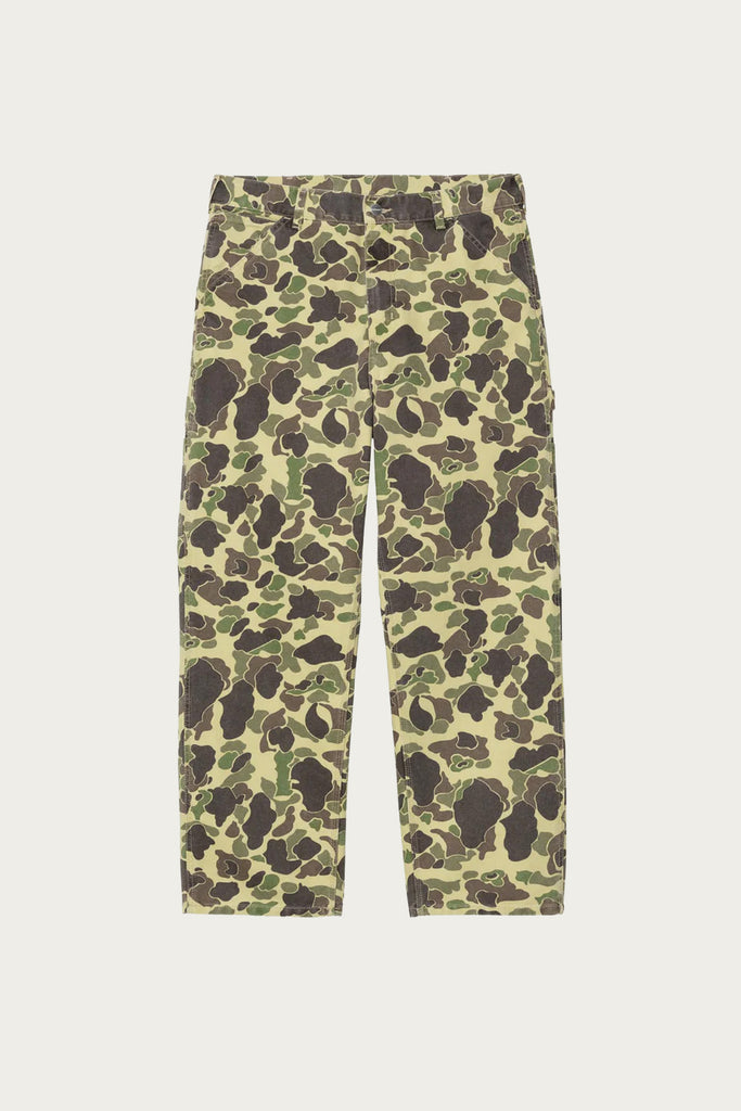 Carhartt Work In Progress - Duck Single Knee Pant - Camo Duck Green - Canoe Club