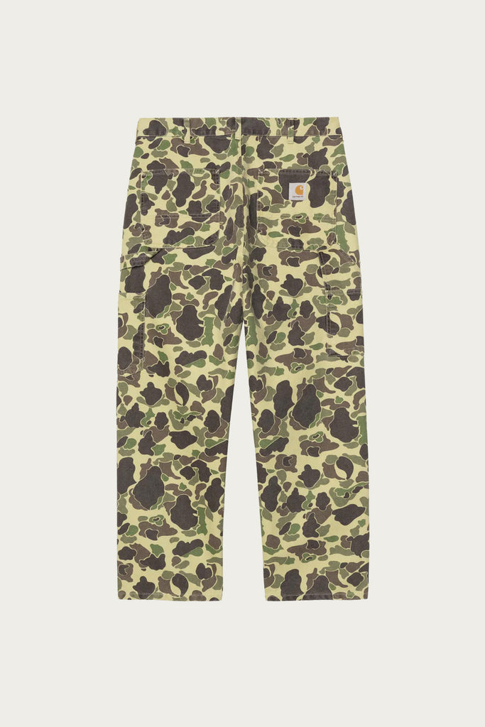 Carhartt Work In Progress - Duck Single Knee Pant - Camo Duck Green - Canoe Club