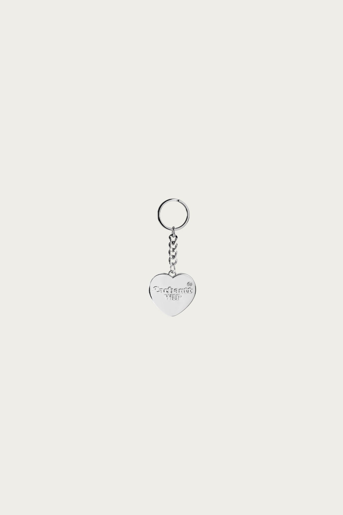 Carhartt Work In Progress - Heart Keychain - Silver - Canoe Club