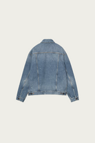 Carhartt Work In Progress - Helston Jacket - Blue Destroy/Splatter Wash - Canoe Club