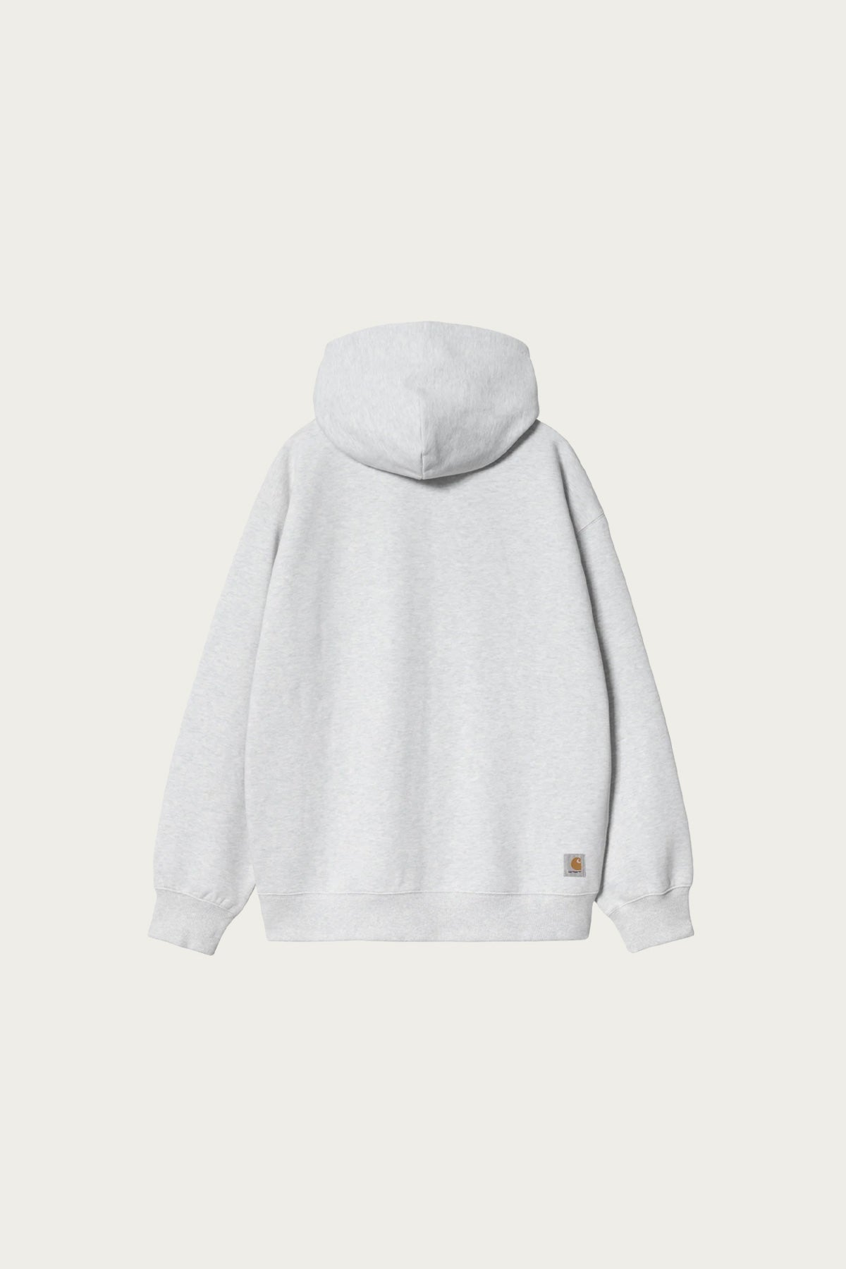 Carhartt Work In Progress - Hooded WIP Sweat Jacket - Ash Heather Stone Washed - Canoe Club