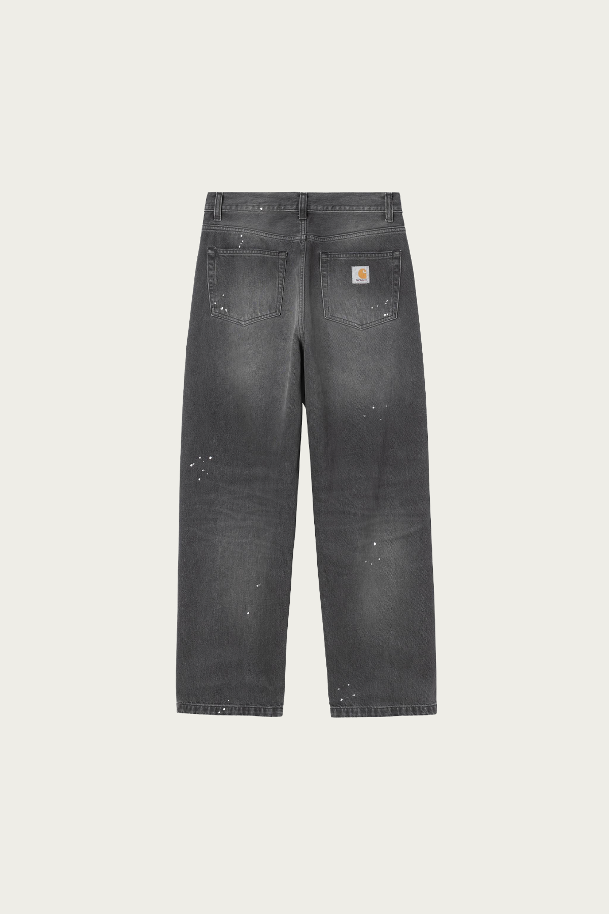 Carhartt Work In Progress - Landon Pant - Black Destroy/Splatter Wash - Canoe Club