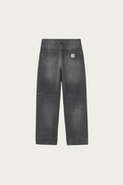 Carhartt Work In Progress - Landon Pant - Black Destroy/Splatter Wash - Canoe Club