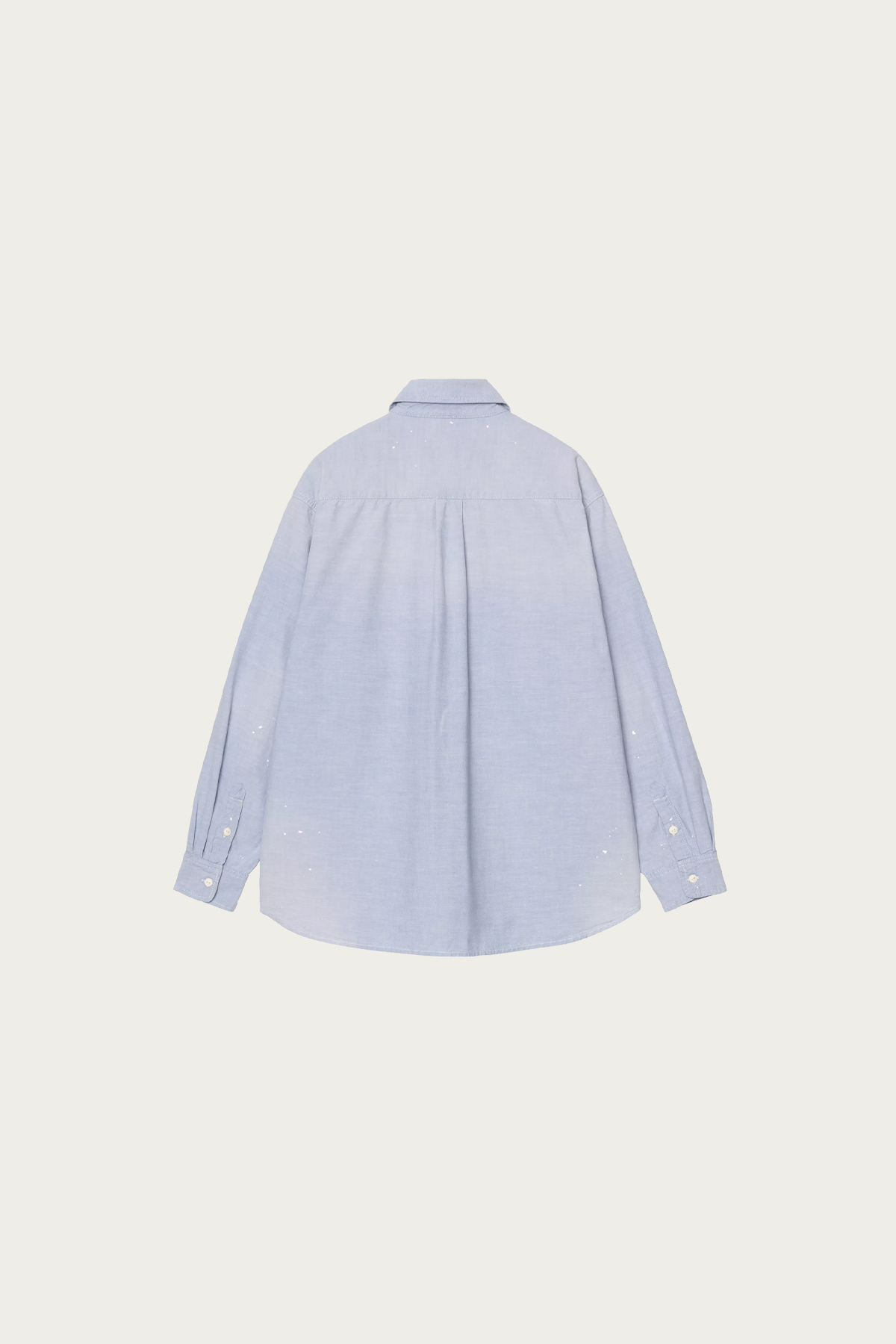 Carhartt Work In Progress - L/S Painter Shirt - Blue Worn Used/Splatter - Canoe Club