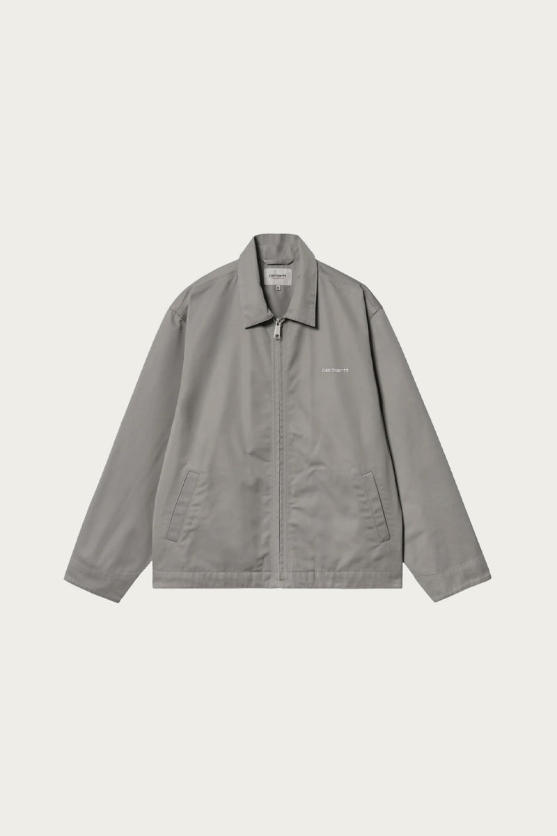 Carhartt Work In Progress Module Script Jacket | Yosemite/White Rinsed ...