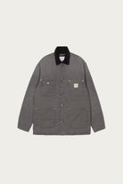Carhartt Work In Progress - OG Chore Coat - Graphite/Black Stone Canvas - Canoe Club