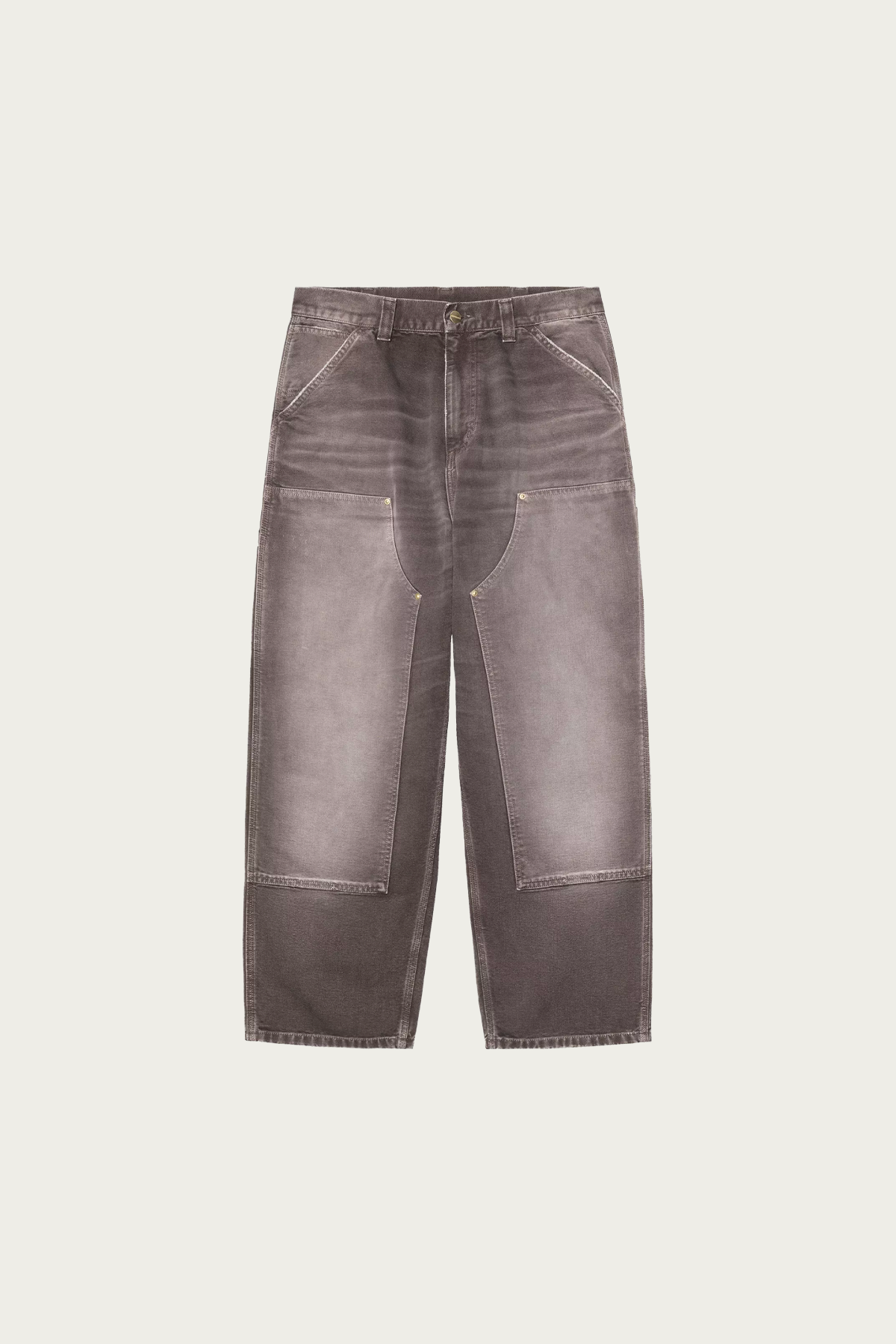 Carhartt Work In Progress - OG Double Knee Pant - Tobacco Destroyed Wash - Canoe Club