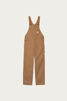 Carhartt Work In Progress - Bib Overalls - Hamilton Brown Rinsed - Canoe Club
