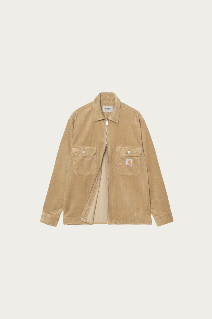 Carhartt Work In Progress - Reynold Shirt Jac - Leather Rinsed - Canoe Club