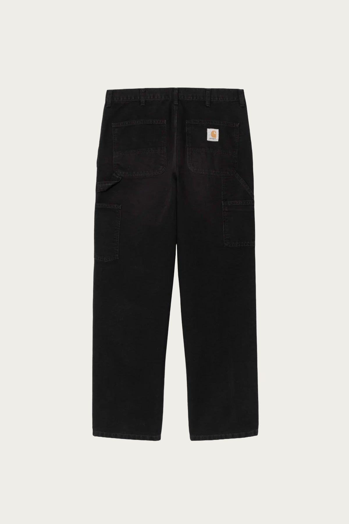Carhartt Work In Progress - Single Knee Pant - Black Stone Canvas - Canoe Club