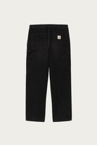Carhartt Work In Progress - Single Knee Pant - Black Stone Canvas - Canoe Club