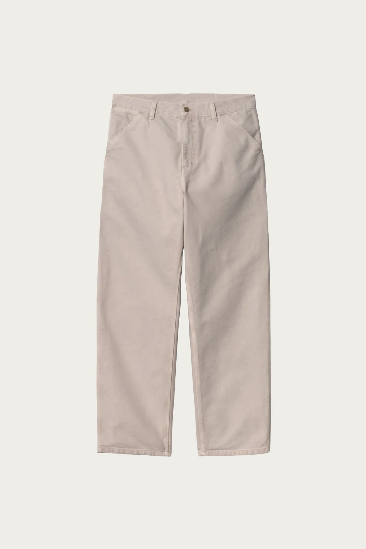 Carhartt Work In Progress - Single Knee Pant - Dusky Beige Stone Canvas - Canoe Club